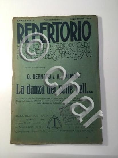 Rivista Repertorio Bernard Fremont - La Danza dei Sette Veli … | Immagine Gallery 2
