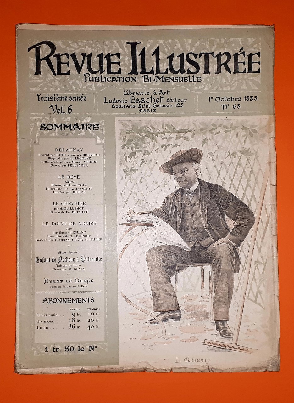 Rivista Revue Illustrée - L. Delaunay - n. 68 - …