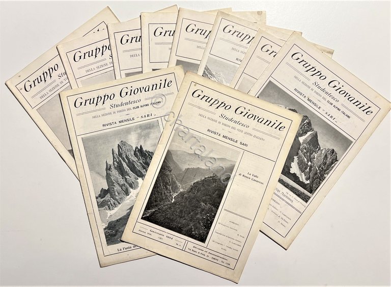 Rivista Sari - Gruppo Giovanile Studentesco del C.A.I. - Annata …