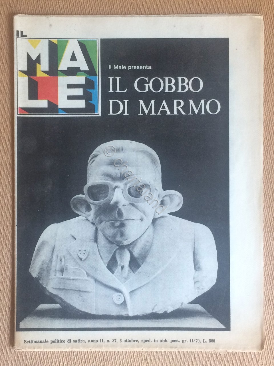 Rivista Satirica Il Male 1979 n. 37