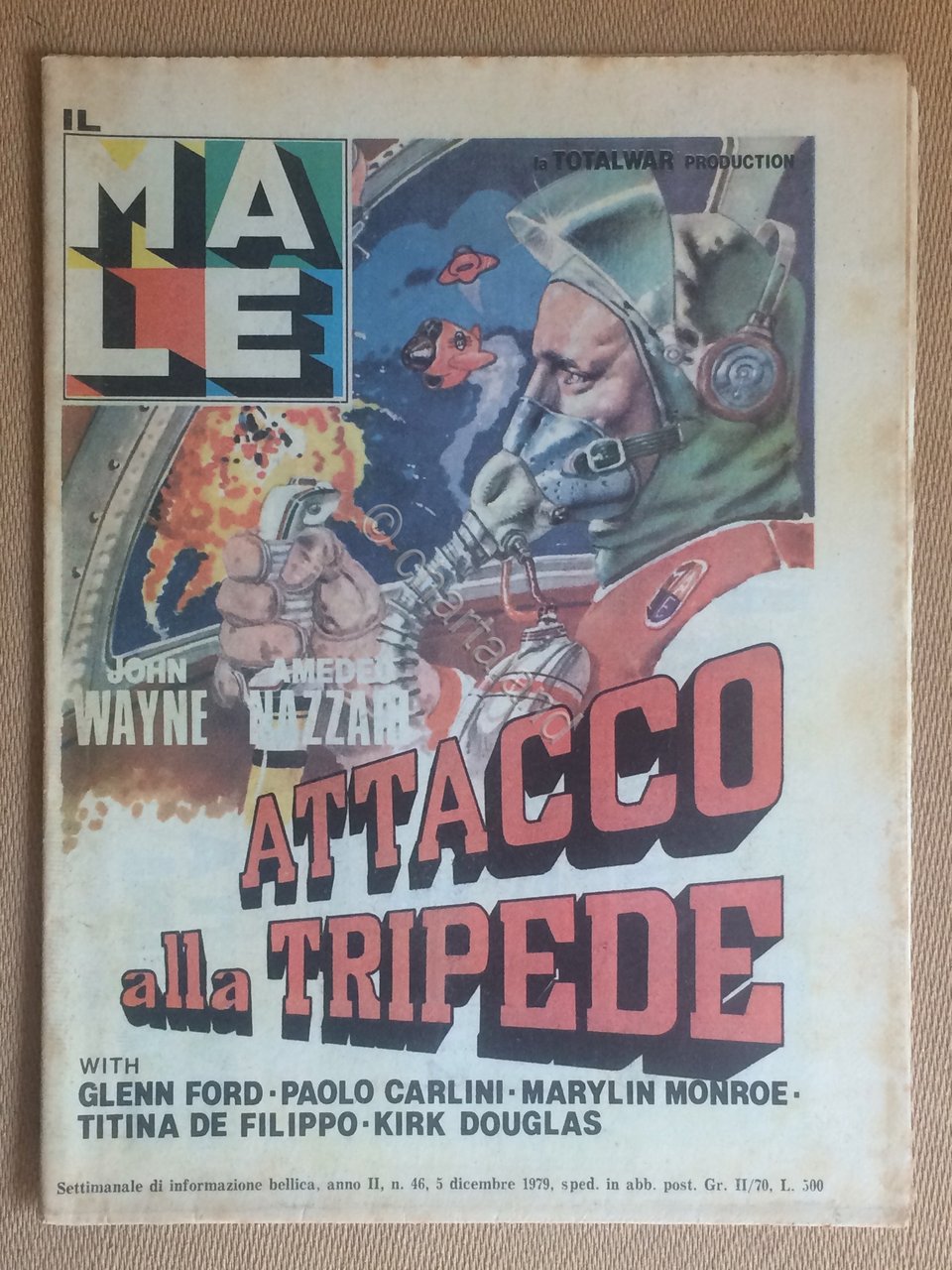 Rivista Satirica Il Male 1979 n. 46