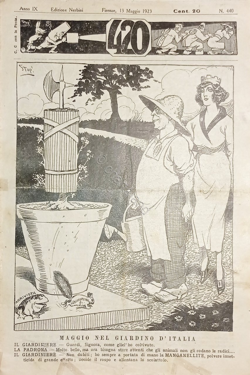 Rivista Satirica Umoristica - IL 420 - Anno IX - …