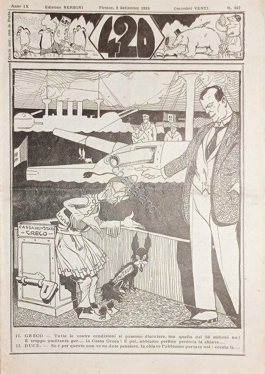 Rivista Satirica Umoristica - IL 420 - Anno IX - …