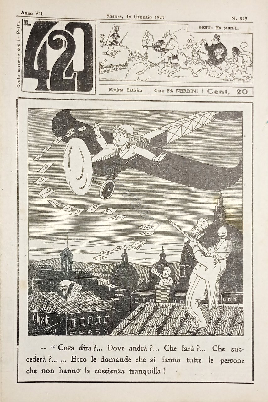 Rivista Satirica Umoristica - IL 420 - Anno VII - …