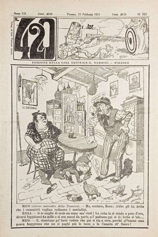 Rivista Satirica Umoristica - IL 420 - Anno VII - …