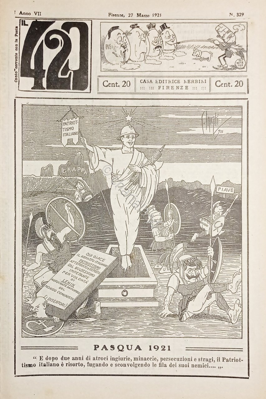 Rivista Satirica Umoristica - IL 420 - Anno VII - …