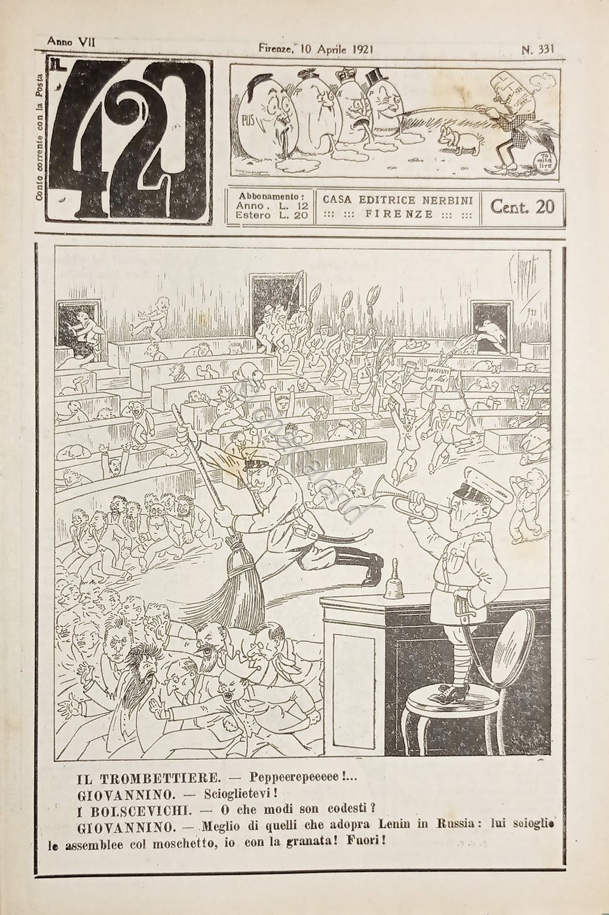 Rivista Satirica Umoristica - IL 420 - Anno VII - …