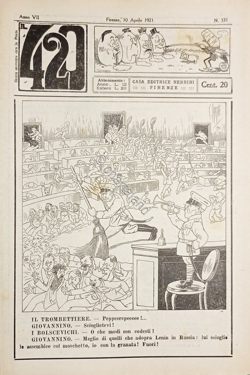 Rivista Satirica Umoristica - IL 420 - Anno VII - …