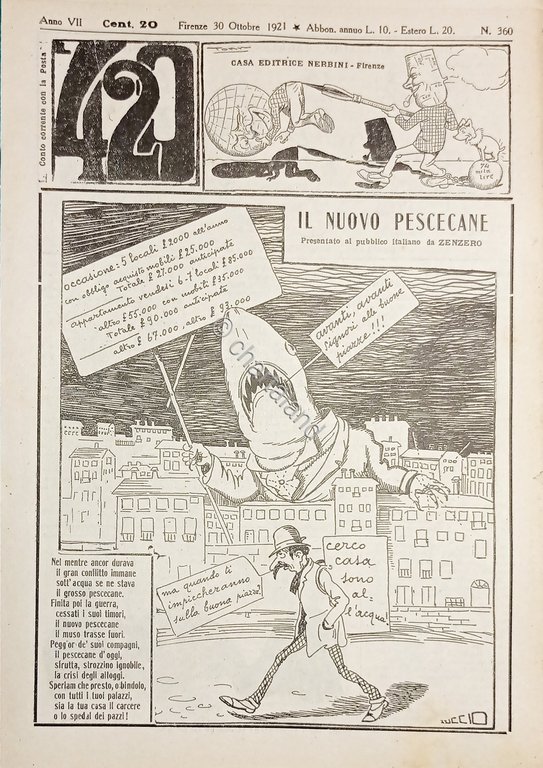 Rivista Satirica Umoristica - IL 420 - Anno VII - …