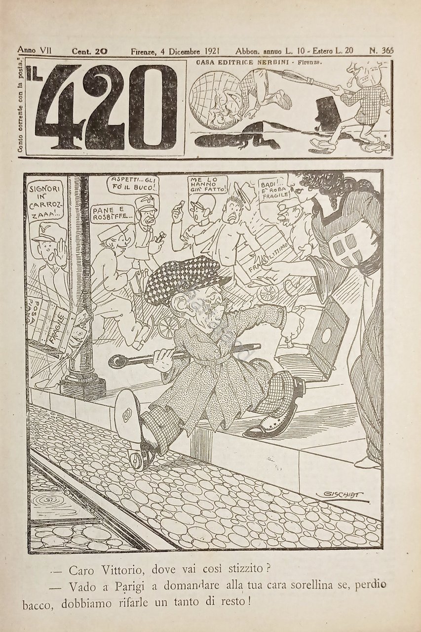 Rivista Satirica Umoristica - IL 420 - Anno VII - …