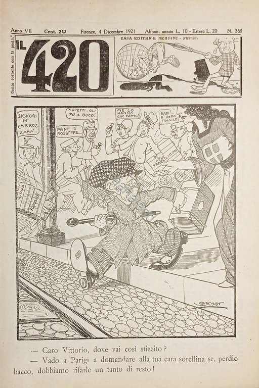 Rivista Satirica Umoristica - IL 420 - Anno VII - …