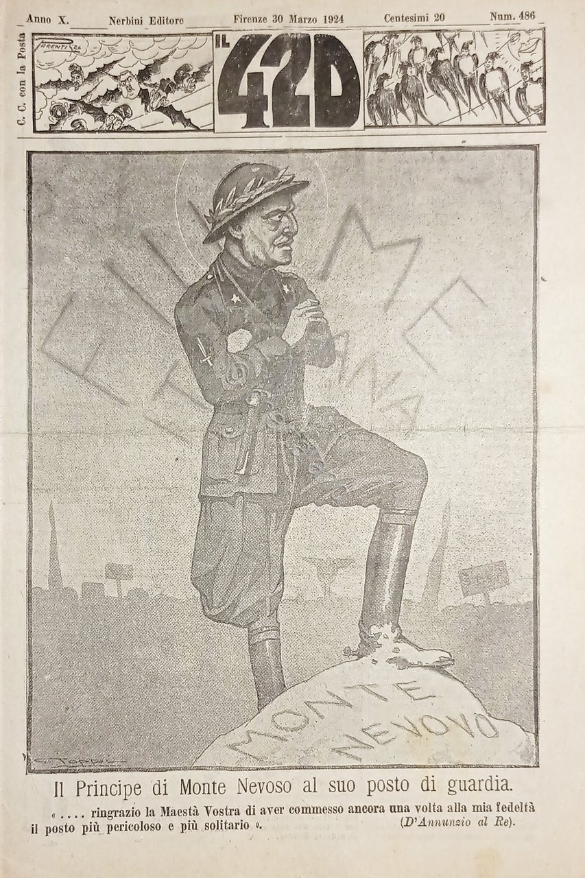 Rivista Satirica Umoristica - IL 420 - Anno X - …