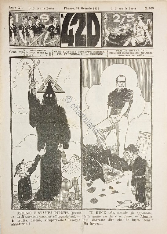 Rivista Satirica Umoristica - IL 420 - Anno XI - …