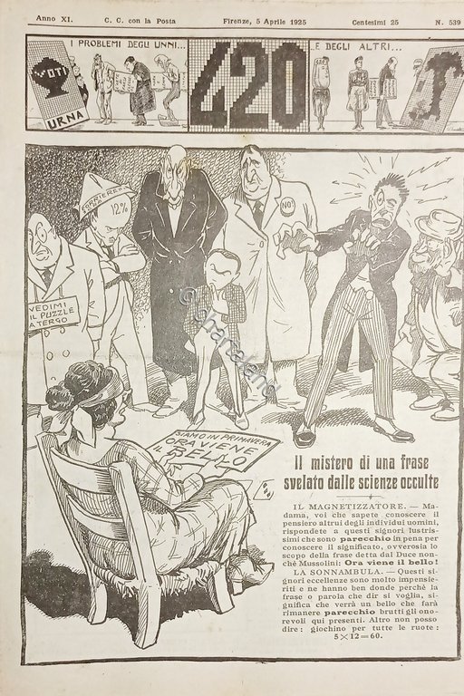Rivista Satirica Umoristica - IL 420 - Anno XI - …
