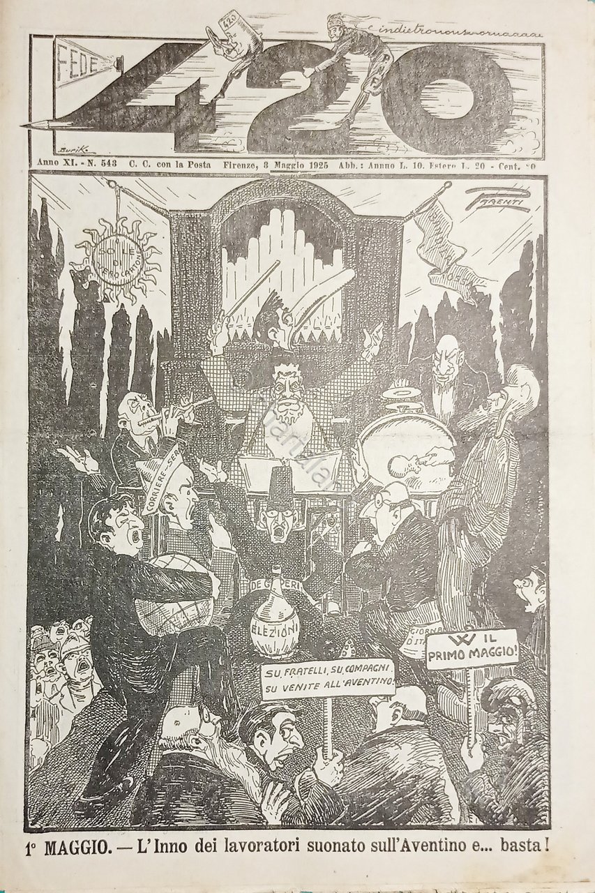 Rivista Satirica Umoristica - IL 420 - Anno XI - …