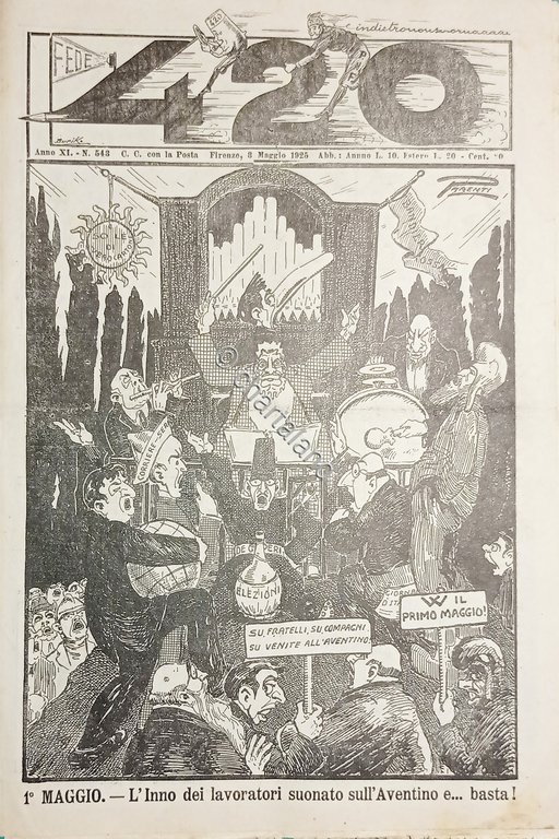 Rivista Satirica Umoristica - IL 420 - Anno XI - …