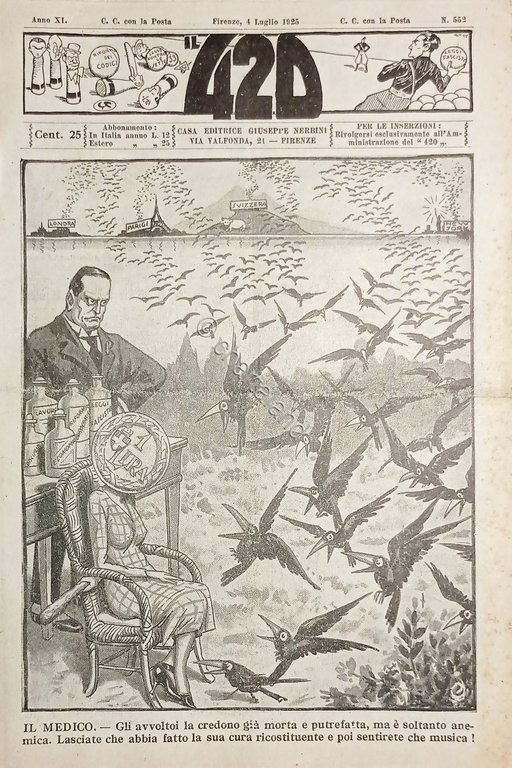 Rivista Satirica Umoristica - IL 420 - Anno XI - …