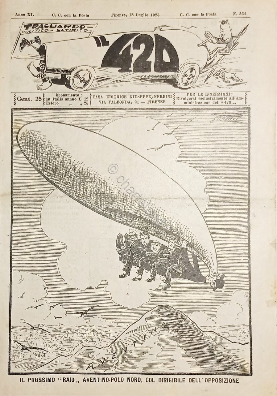 Rivista Satirica Umoristica - IL 420 - Anno XI - …