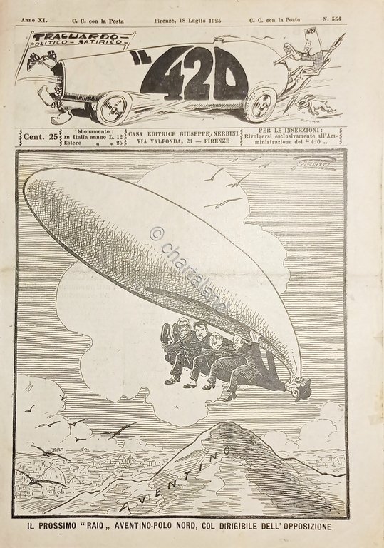 Rivista Satirica Umoristica - IL 420 - Anno XI - …