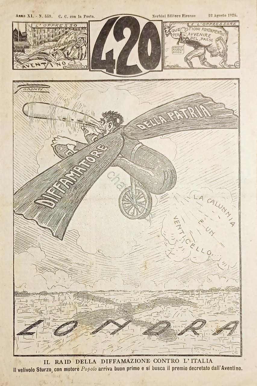 Rivista Satirica Umoristica - IL 420 - Anno XI - …