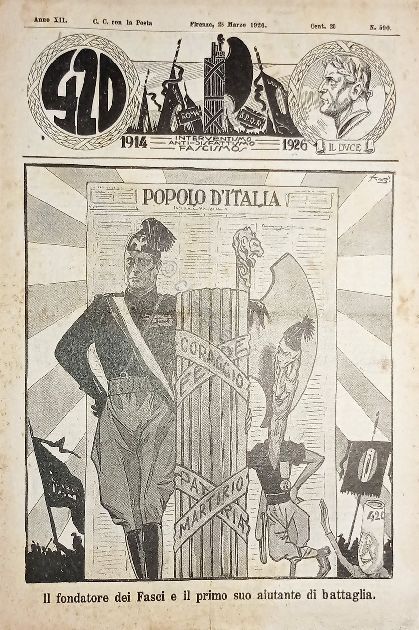 Rivista Satirica Umoristica - IL 420 - Anno XII - …