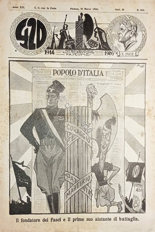 Rivista Satirica Umoristica - IL 420 - Anno XII - …