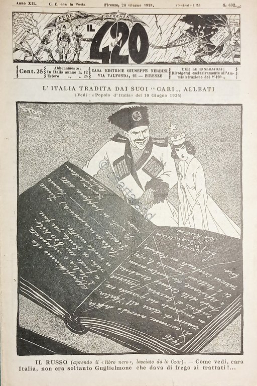 Rivista Satirica Umoristica - IL 420 - Anno XII - …