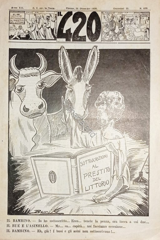 Rivista Satirica Umoristica - IL 420 - Anno XII - …