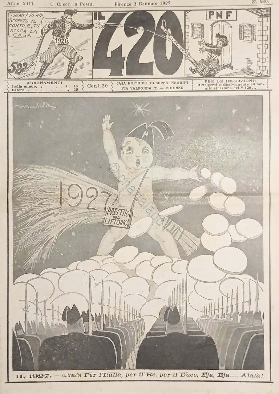 Rivista Satirica Umoristica - IL 420 - Anno XIII - …