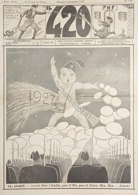 Rivista Satirica Umoristica - IL 420 - Anno XIII - …