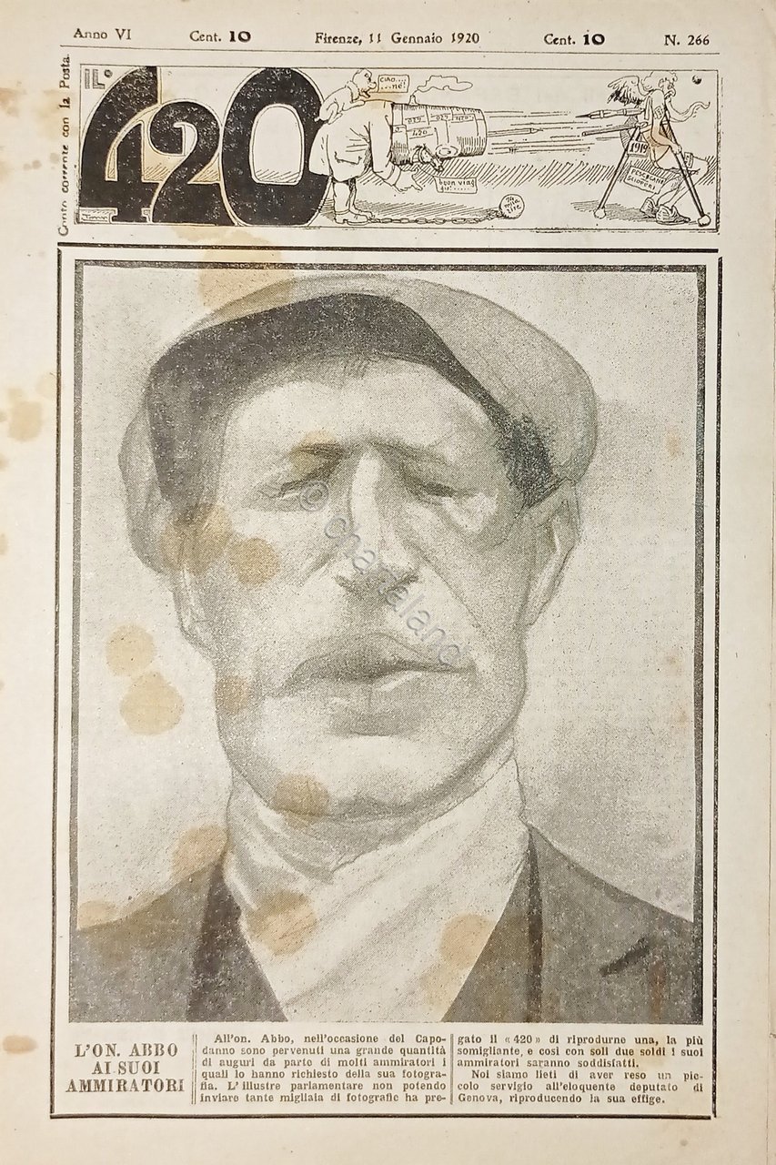 Rivista Satirica Umoristica - IL 420 - N. 266 - …