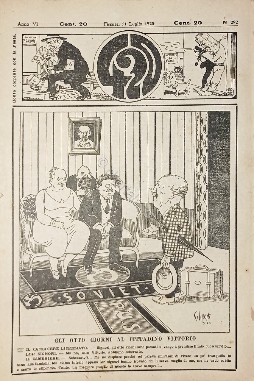 Rivista Satirica Umoristica - IL 420 - N. 292 - …