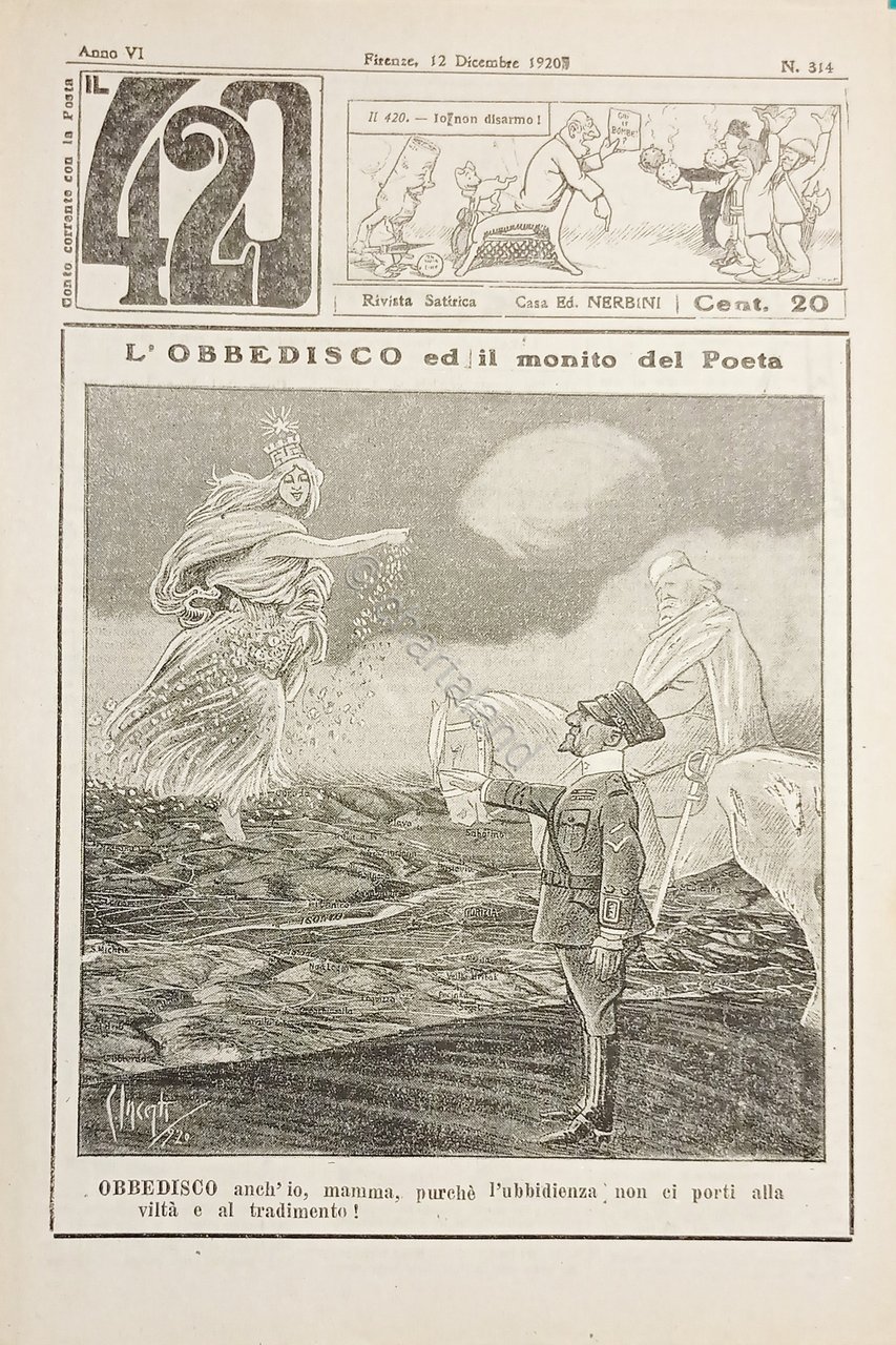 Rivista Satirica Umoristica - IL 420 - N. 314 - … | Immagine principale