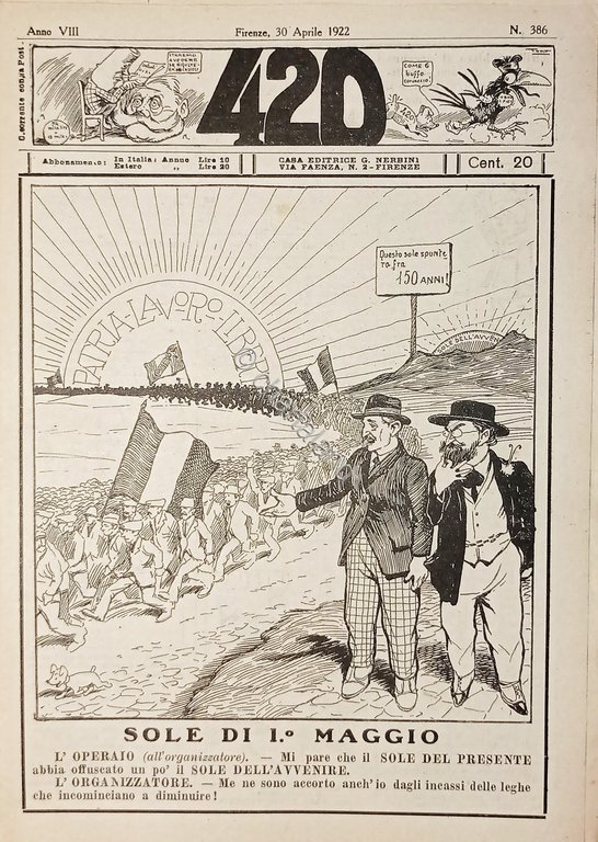 Rivista Satirica Umoristica - IL 420 - N. 386 - … | Immagine Gallery 2