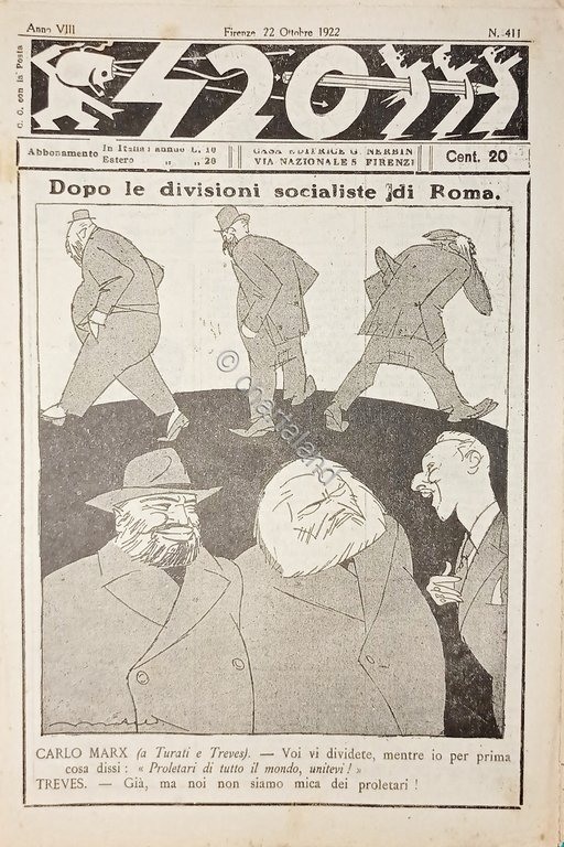 Rivista Satirica Umoristica - IL 420 - N. 411 - …