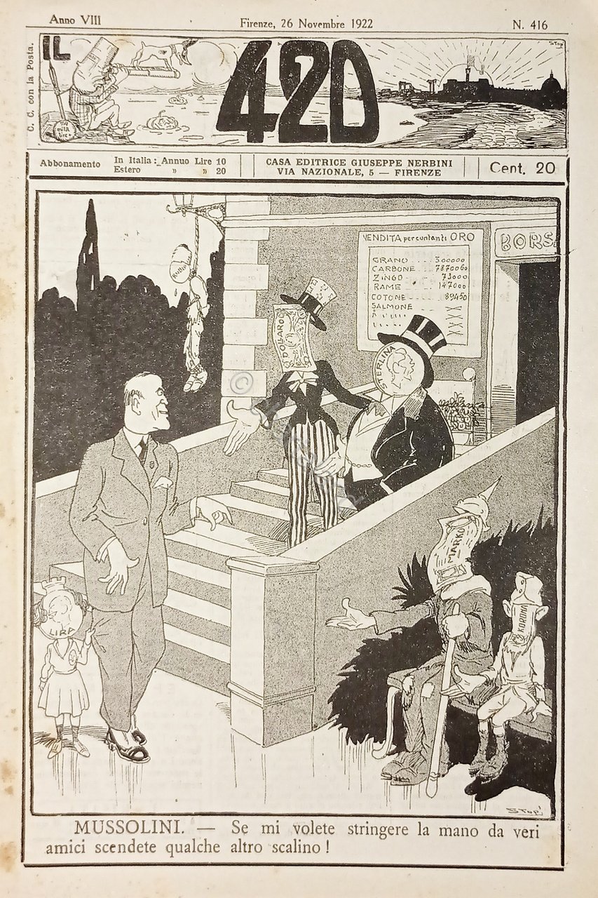 Rivista Satirica Umoristica - IL 420 - N. 416 - …