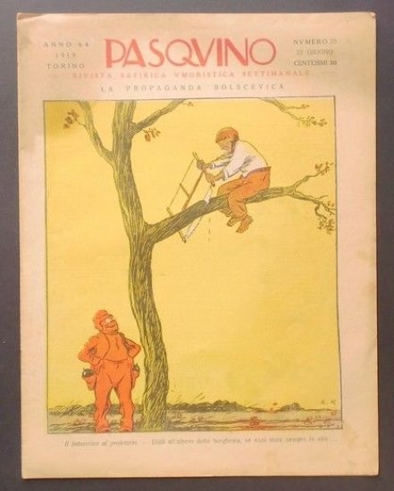 Rivista Satirica Umoristica - Pasquino - La Propaganda Bolscevica - … | Immagine principale