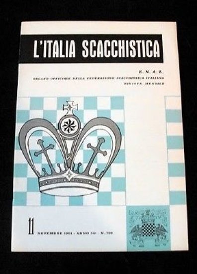 Rivista Scacchi - L' Italia Scacchistica n° 709 - 1964 | Immagine principale