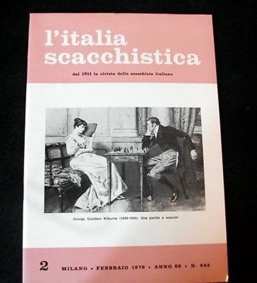 Rivista Scacchi - L' Italia Scacchistica n° 844 - 1976 | Immagine principale