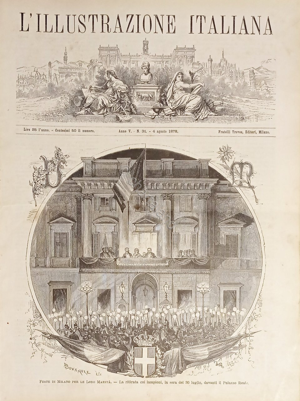 Rivista Settimanale - L'illustrazione Italiana N. 31 - 4 Agosto …