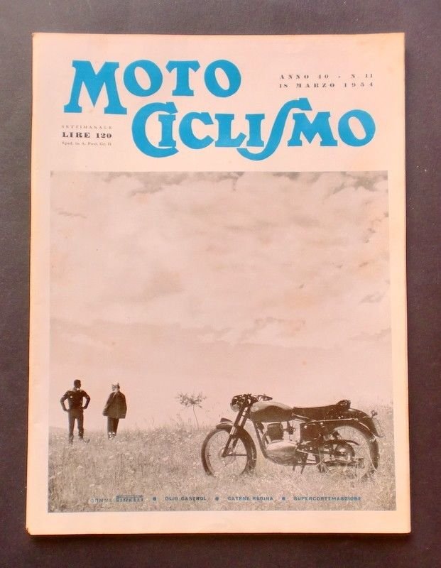 Rivista Settimanale - MotoCiclismo - n° 11 - 1954 | Immagine principale