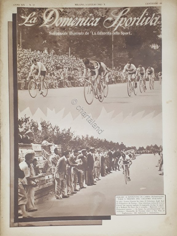 Rivista Sport - La Domenica Sportiva N. 27 - Trionfi … | Immagine Gallery 2