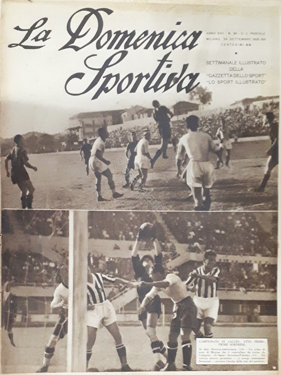 Rivista Sport - La Domenica Sportiva N. 39 - Campionato … | Immagine principale