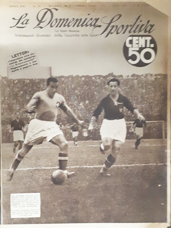 Rivista Sport - La Domenica Sportiva N. 51 Azzurri d'Italia … | Immagine Gallery 2