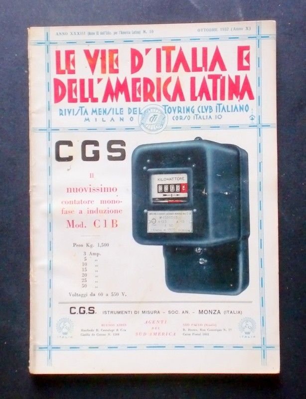 Rivista T. C. I - Le Vie d'Italia e dell'America …