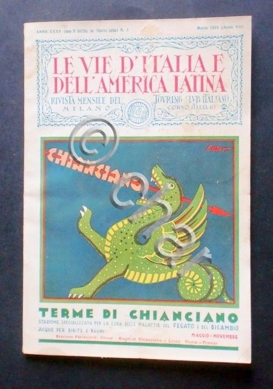 Rivista T. C. I - Le Vie d'Italia e dell'America … | Immagine Gallery 2
