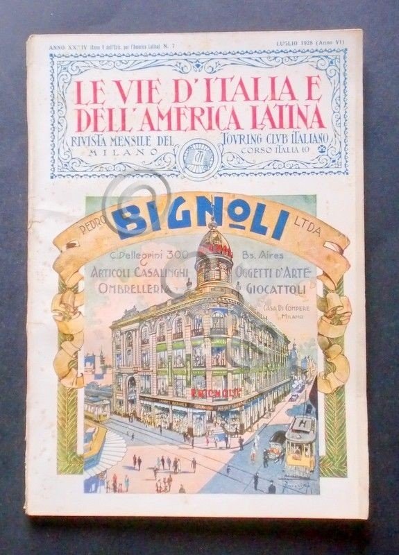 Rivista T. C. I - Le Vie d'Italia e dell'America … | Immagine principale