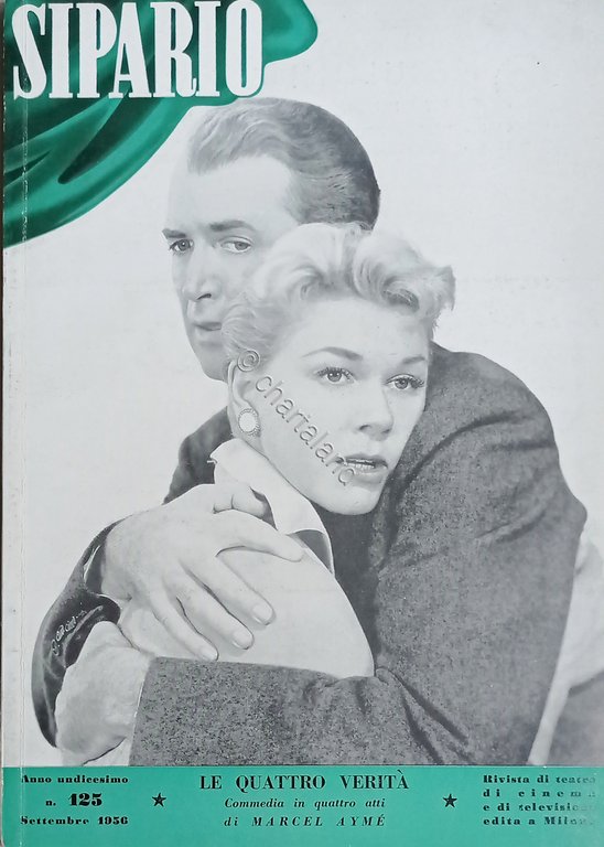 Rivista Teatro Cinema Televisione Milano - Sipario N. 125 Stewart …