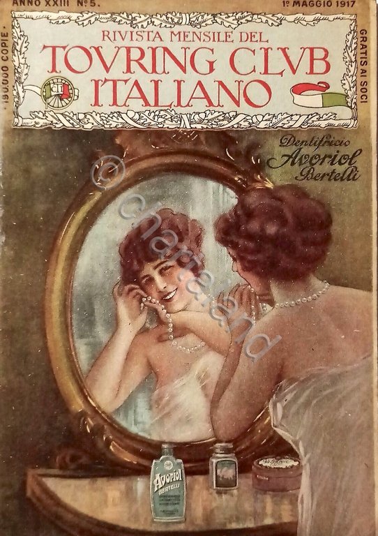 Rivista Touring Club Italiano N. 5 - 1917 Pubbl. Dentifricio … | Immagine Gallery 2