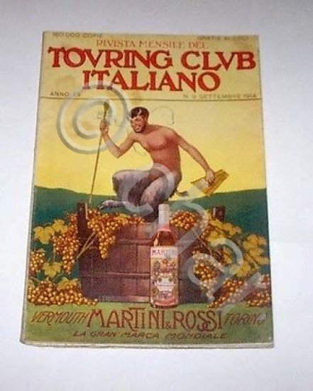 Rivista Touring TCI n. 9 - settembre 1914